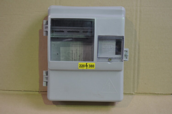 Щит учета КДЕ-1, под 1-фаз. счетчик IP54 (290х240х110)