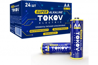 Элемент питания "Tokov" алкалиновый LR06 (7292)