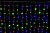 Гирлянда ЗАНАВЕС мульти с контроллером 3х2,4м 320 Led ком