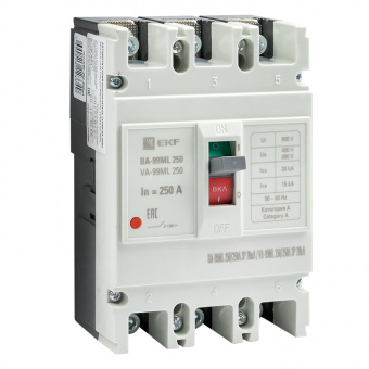 Авт.выкл. ВА-99M 3Р 250/250А 35кА Basic ЭКФ