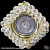 Свет-к встр.01706-9.0-001MN MR16 GD/CL (4106)