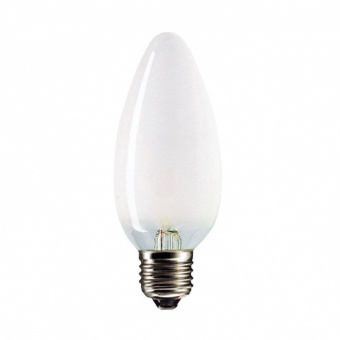 Лампа накал. "свеча" матов. 40Вт Е27 PHILIPS/OSRAM