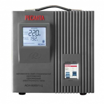 Стаб-р 1-фаз. Ресанта  АСН-1-Ц 8000Вт