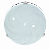 Светильник "Дюна" Торнадо d300 белый/глянец/хром 2х60W E27