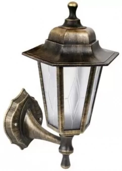 Свет-к сад.-парк. PP4101/02 "Леда1" пласт.,черн.бронза Camelion 13835