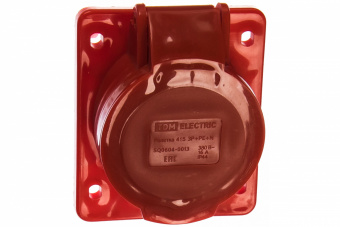 Розетка 415 3Р+РЕ+N 16А 380 IP44 ТДМ